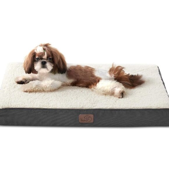 NEW Small Dog Bed Therapeutic Egg Shell Padding With Removable Washable Cover - Picture 1 of 11